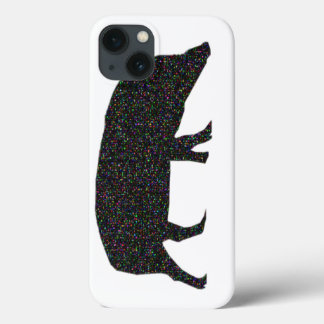 Sparkly Pig iPhone 13 Case