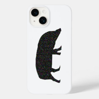 Sparkly Pig Case-Mate iPhone 14 Case