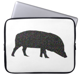 Sparkly Pig Laptop Bag