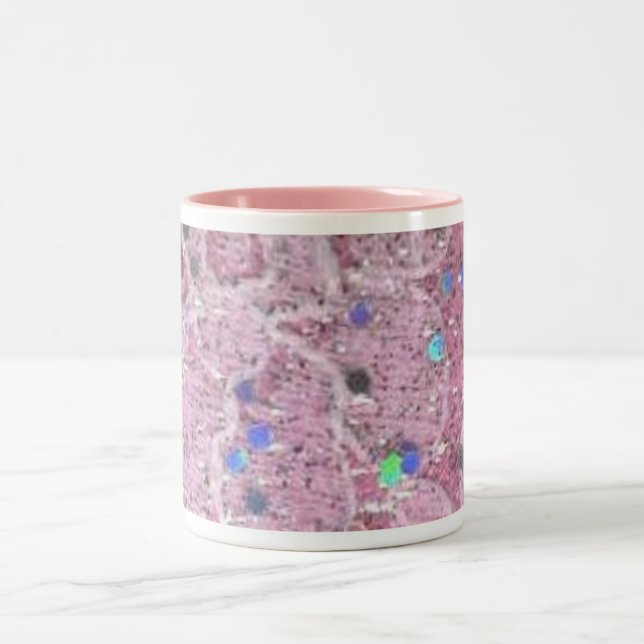 Sparkly Pink Mug (Center)