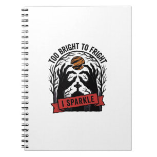 Sparkly Spooky Hands Vintage Halloween Graphic_1 Notebook