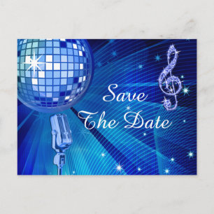 Sparkly Stiletto Heel 40th Birthday Save The Date Announcement Postcard