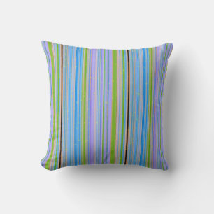 Sparkly Stripes  Throw Pillow