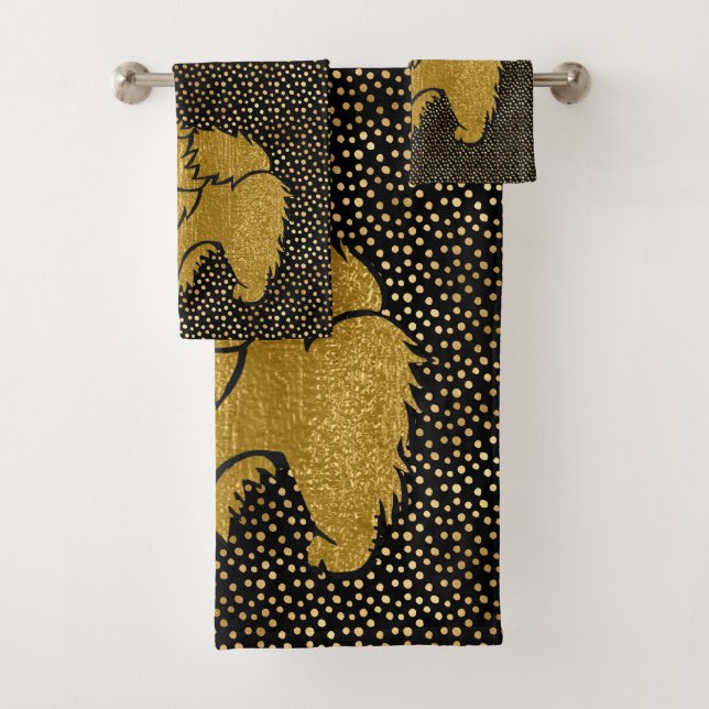 SPARKLY THANG Chow Towel set (Insitu)