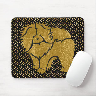 SPARKLY THANG faux foil   mousepad