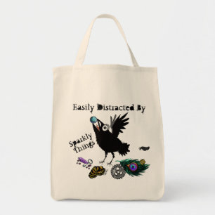 Sparkly Things Raven~Tote bag