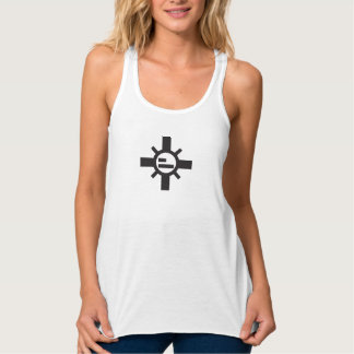 Sparko Sun Women's White Tank Tops