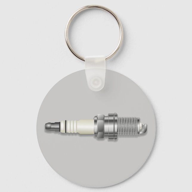 Sparkplug Keychain (Front)