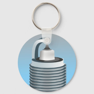 Sparkplug Keychain