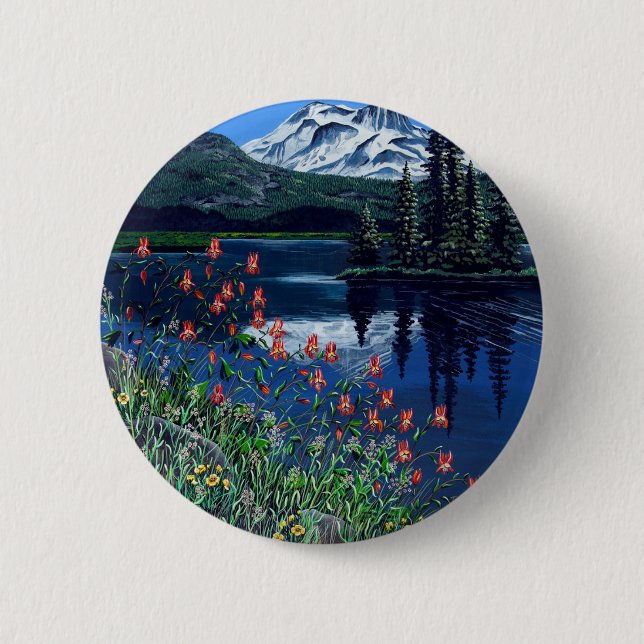 Sparks 2 Inch Round Button (Front)