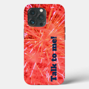 Sparks & Fireworks Cell Phone Cover-Customize iPhone 13 Pro Case