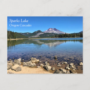 Sparks Lake, OR Postcard
