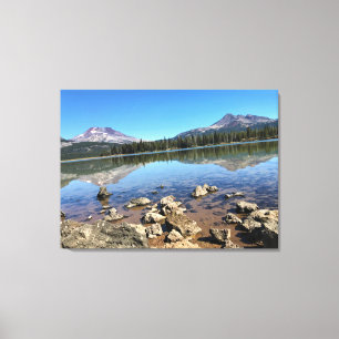 Sparks Lake, Oregon Canvas Print