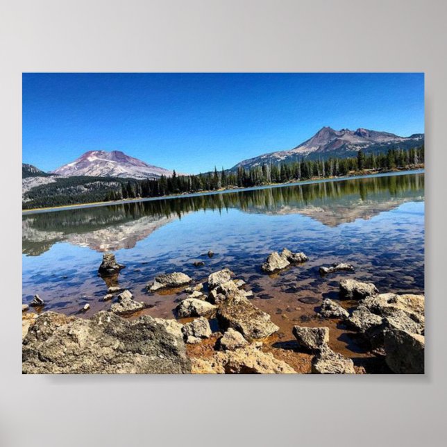 Sparks Lake, Oregon Poster (Front)