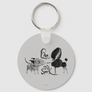 Sparky and Persephone: Love at First Spark Keychain