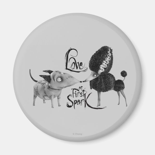 Sparky and Persephone: Love at First Spark Magnet (Front)