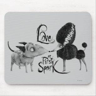 Sparky and Persephone: Love at First Spark Mouse Pad