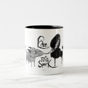 Sparky and Persephone: Love at First Spark Two-Tone Coffee Mug