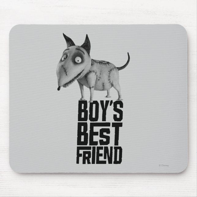 Sparky: Boy's Best Friend Mouse Pad (Front)