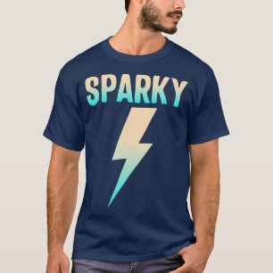 Sparky Electrician Electrical Engineer Worker T-Shirt
