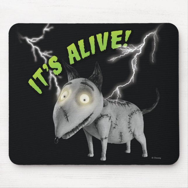 Sparky: It's Alive Mouse Pad (Front)