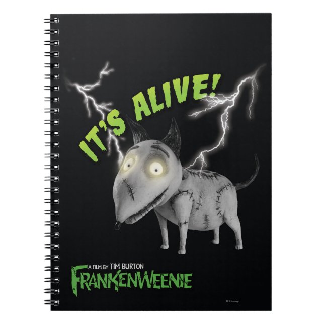 Sparky: It's Alive Notebook (Front)
