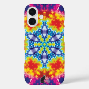 Sparky Kaleidoscope iPhone 16 Case