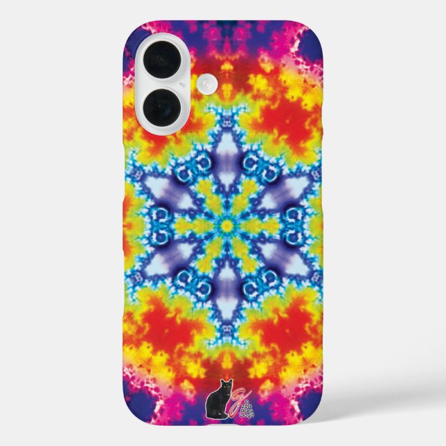 Sparky Kaleidoscope Case-Mate iPhone Case (Back)