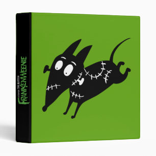 Sparky Running Silhouette Binder