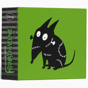 Sparky Sitting Silhouette Binder