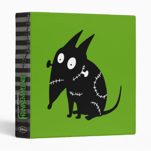Sparky Sitting Silhouette Binder