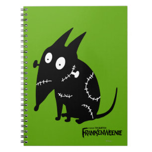 Sparky Sitting Silhouette Notebook