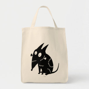 Sparky Sitting Silhouette Tote Bag