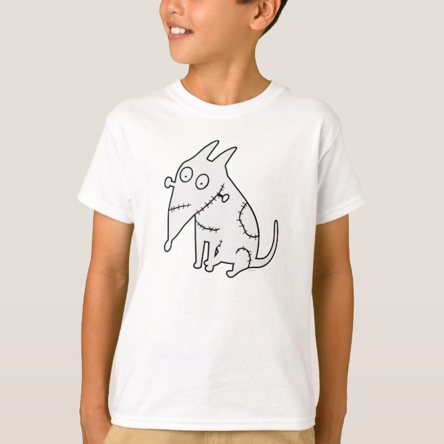 Sparky Sitting T-Shirt (Front)