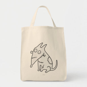 Sparky Sitting White Tote Bag