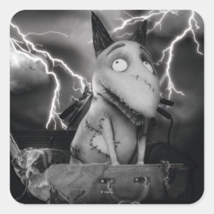 Sparky Square Sticker