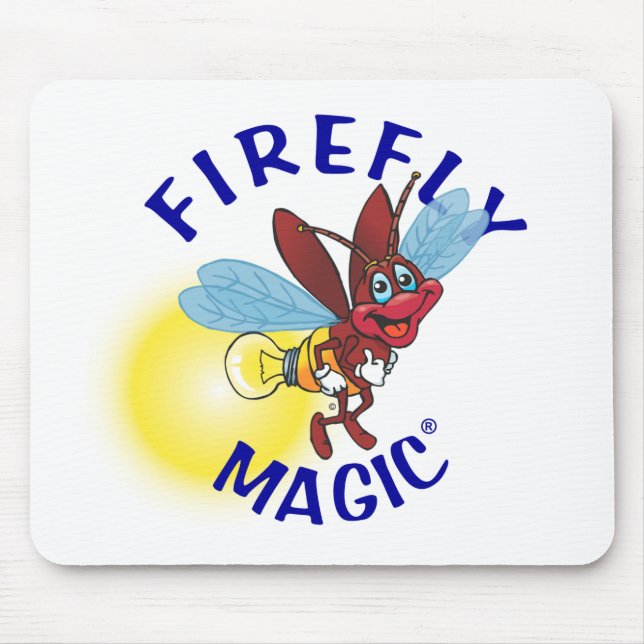 "Sparky" the Firefly Mousepad (Front)