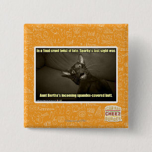 Sparky's last sight 2 inch square button