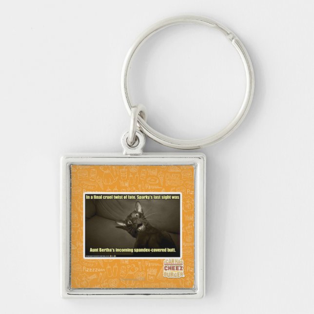 Sparky's last sight keychain (Front)