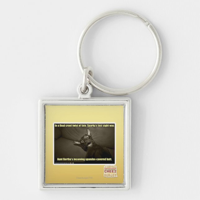 Sparky's last sight keychain (Front)