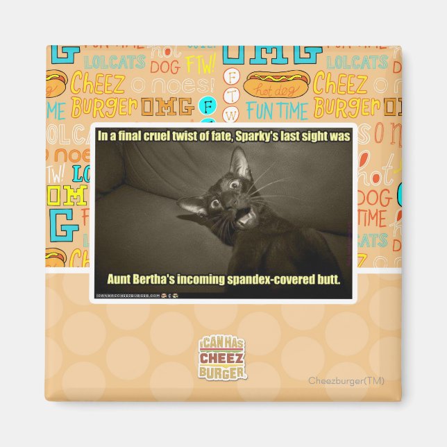 Sparky's last sight magnet (Front)