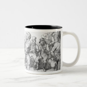 Sparring, 1817 Two-Tone coffee mug