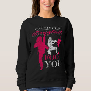 Sparring Athlete Girls Japanese Martial Arts Karat Sweatshirt
