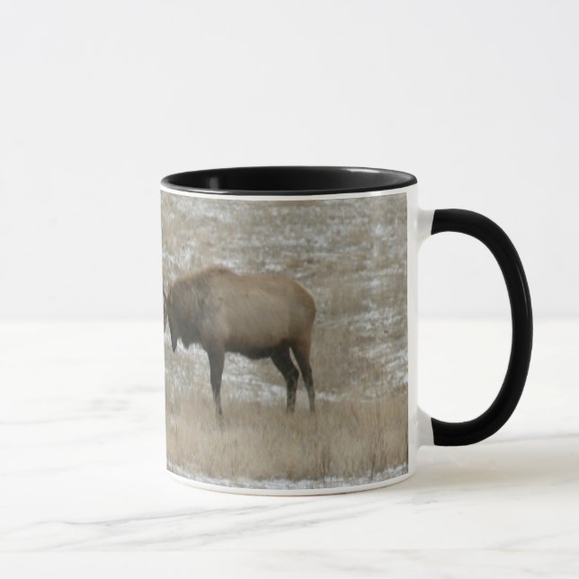 Sparring Elk Mug (Right)