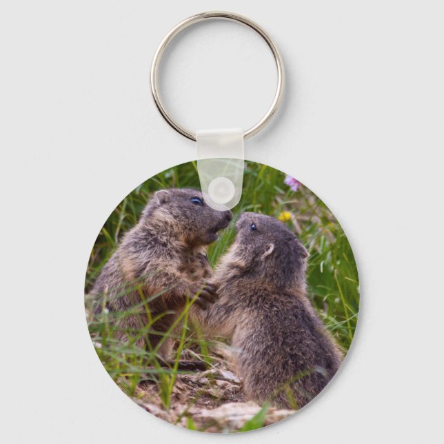 Sparring Partners Keyring (Front)