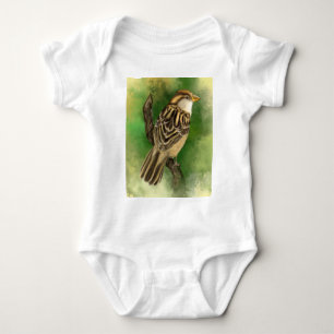 Sparrow Baby Bodysuit Beautiful Liuttle Bird