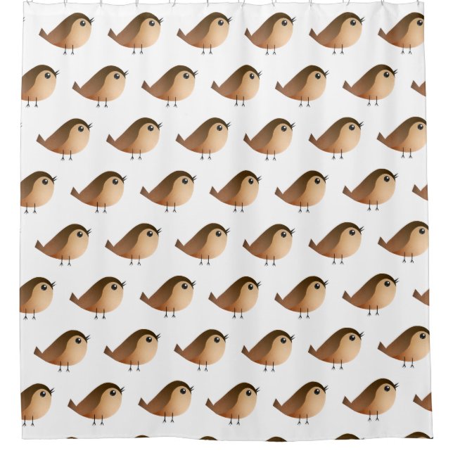 Sparrow Bird Cartoon  (Front)