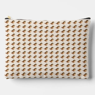 Sparrow Bird Cartoon   Accessory Pouch
