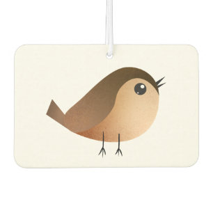Sparrow Bird Cartoon Air Freshener