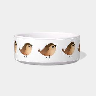 Sparrow Bird Cartoon   Bowl